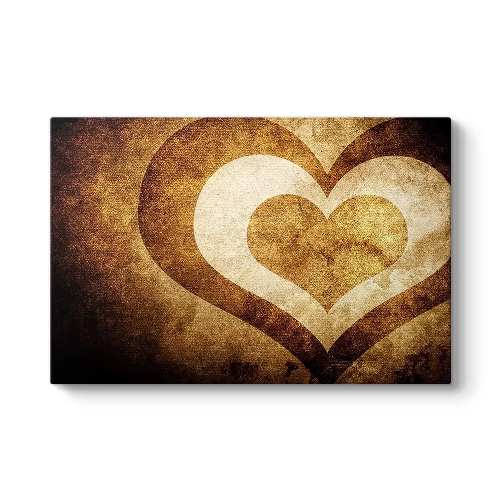 Brown Heart Tablosu - Model 1